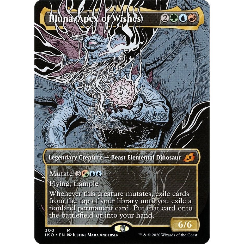 Image for Illuna, Apex of Wishes (Showcase) (300) (IKO) - Magic: The Gathering