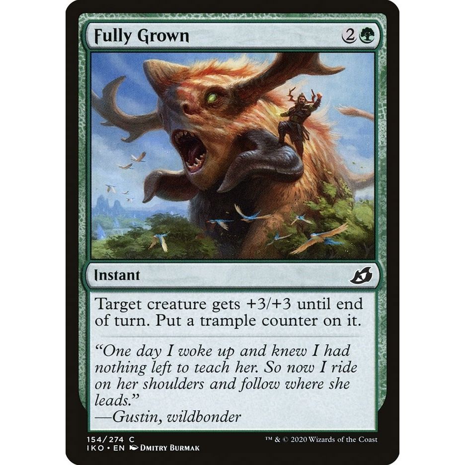 Image for Fully Grown (154) (IKO) - Magic: The Gathering