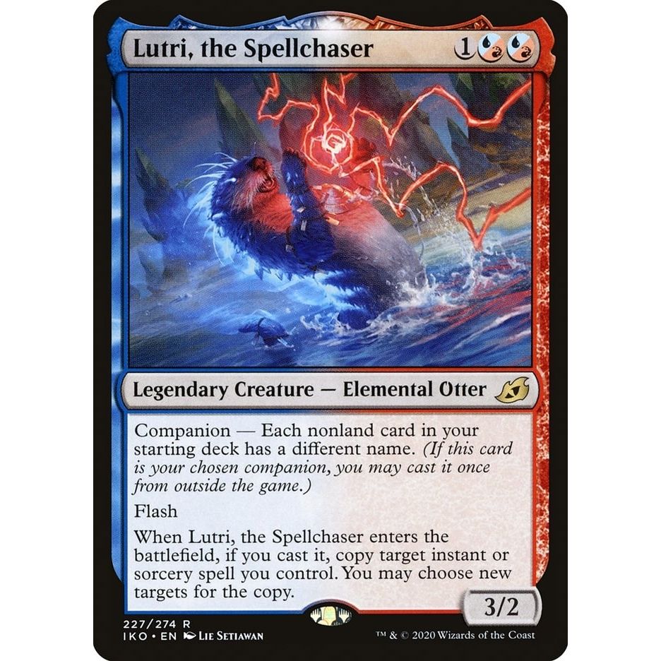 Image for Lutri, the Spellchaser (227) (IKO) - Magic: The Gathering