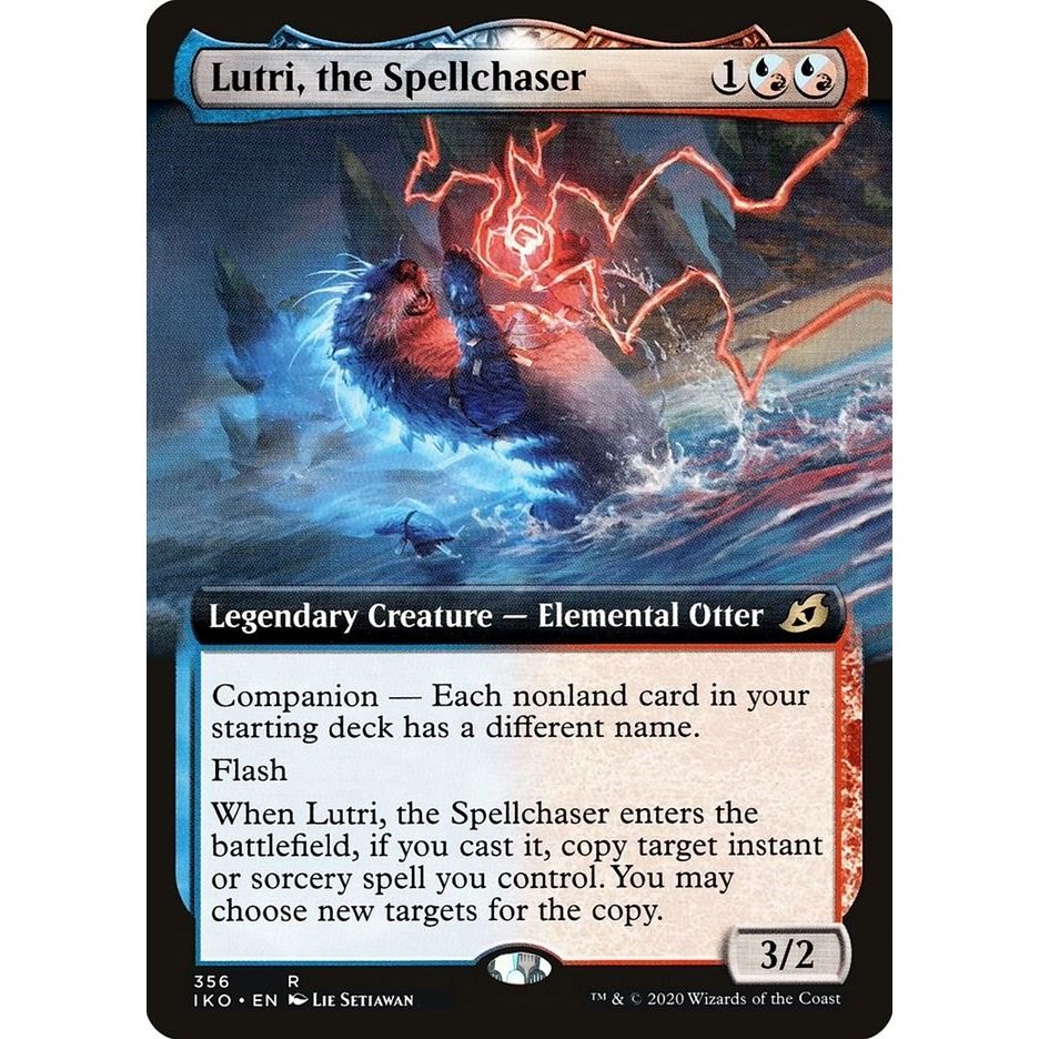 Image for Lutri, the Spellchaser (Extended Art) (356) (IKO) - Magic: The Gathering