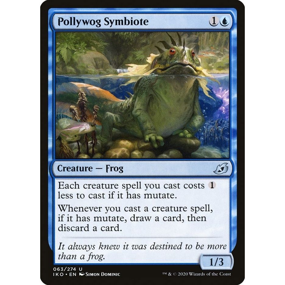 Image for Pollywog Symbiote (63) (IKO) - Magic: The Gathering