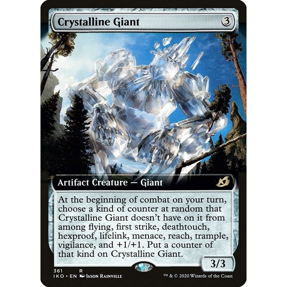 Image for Crystalline Giant (Extended Art) (361) (IKO) - Magic: The Gathering