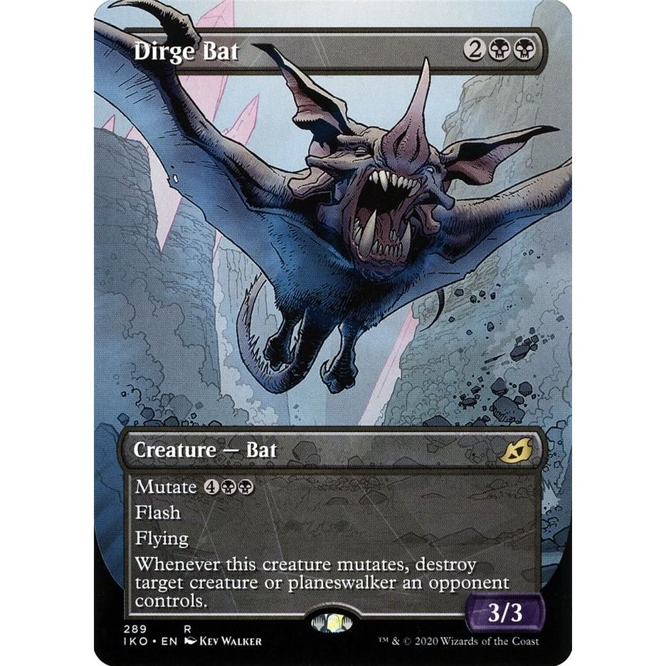Image for Dirge Bat (Showcase) (289) (IKO) - Magic: The Gathering