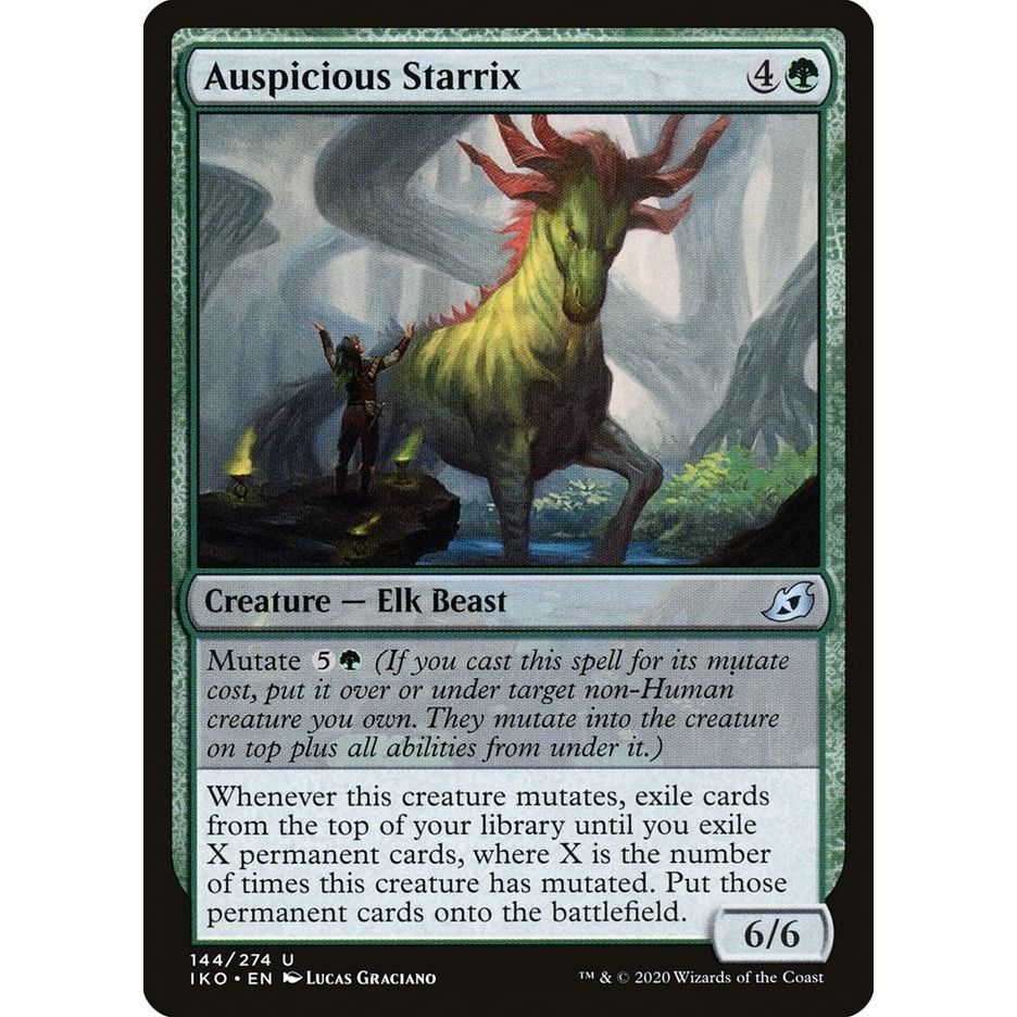 Image for Auspicious Starrix (144) (IKO) - Magic: The Gathering
