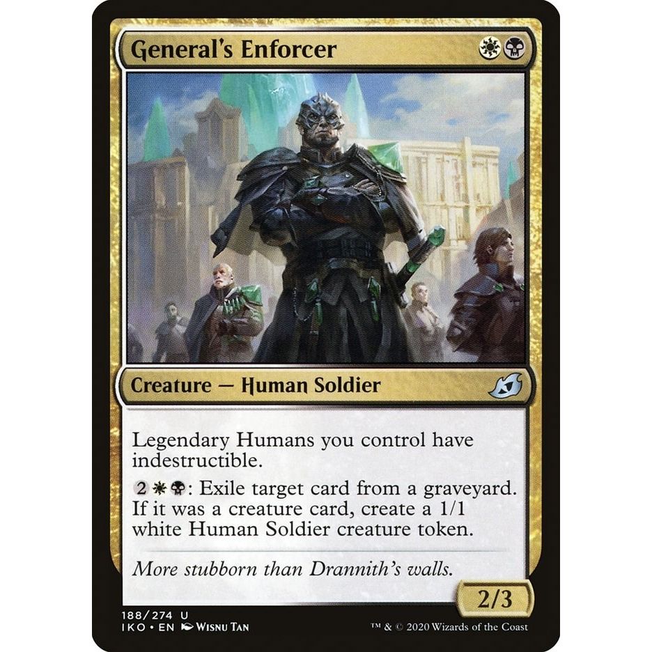 Image for General's Enforcer (188) (IKO) - Magic: The Gathering