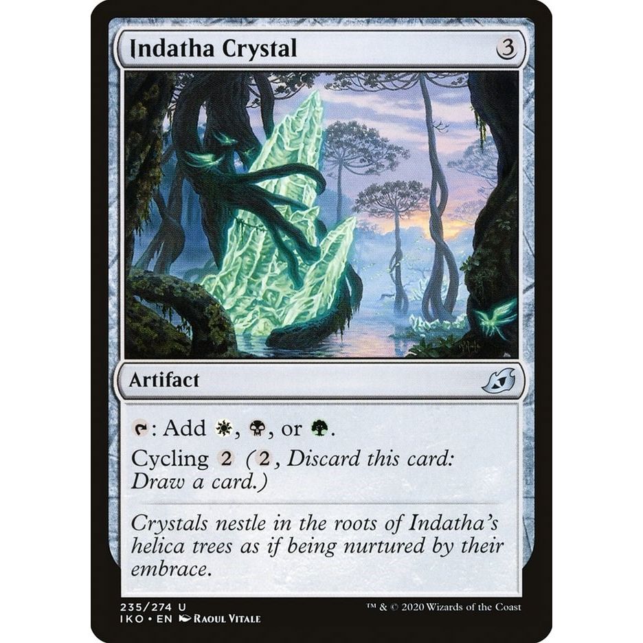 Image for Indatha Crystal (235) (IKO) - Magic: The Gathering