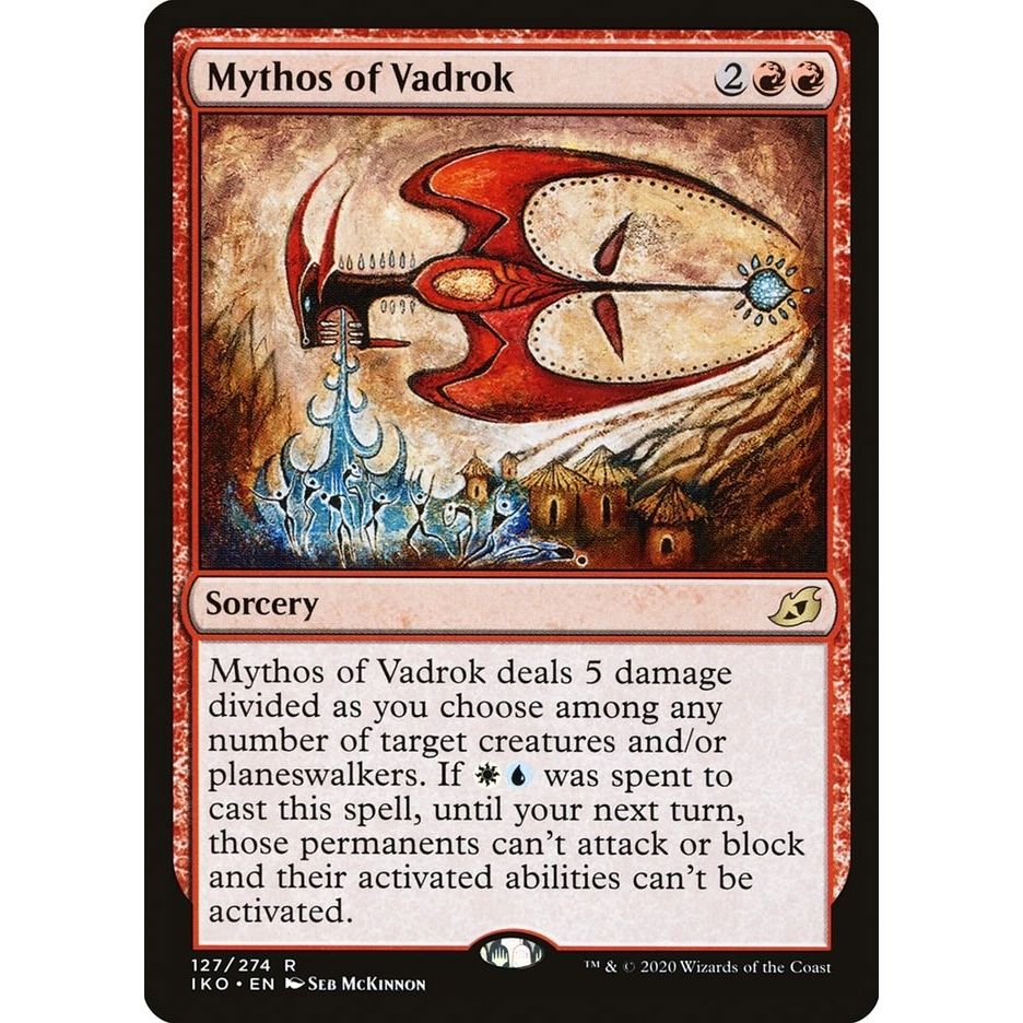 Image for Mythos of Vadrok (127) (IKO) - Magic: The Gathering