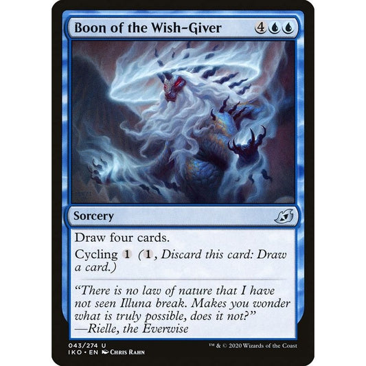 Image for Boon of the Wish-Giver (43) (IKO) - Magic: The Gathering