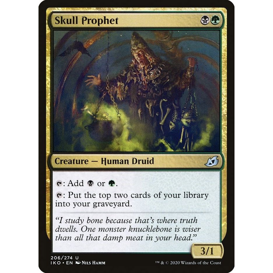 Image for Skull Prophet (206) (IKO) - Magic: The Gathering