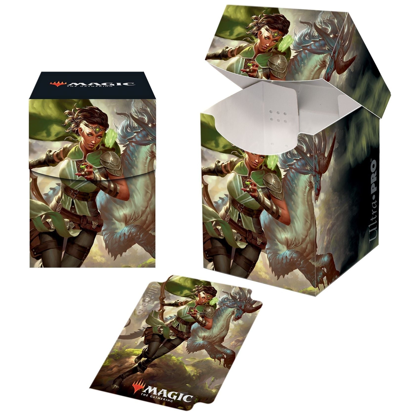 Image for Ikoria: Lair of Behemoths PRO-100+ Deck Box - Vivien, Monsters' Advocate - Deck Boxes