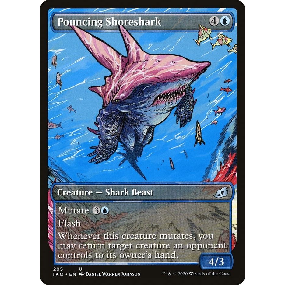 Image for Pouncing Shoreshark (Showcase) (285) (IKO) - Magic: The Gathering