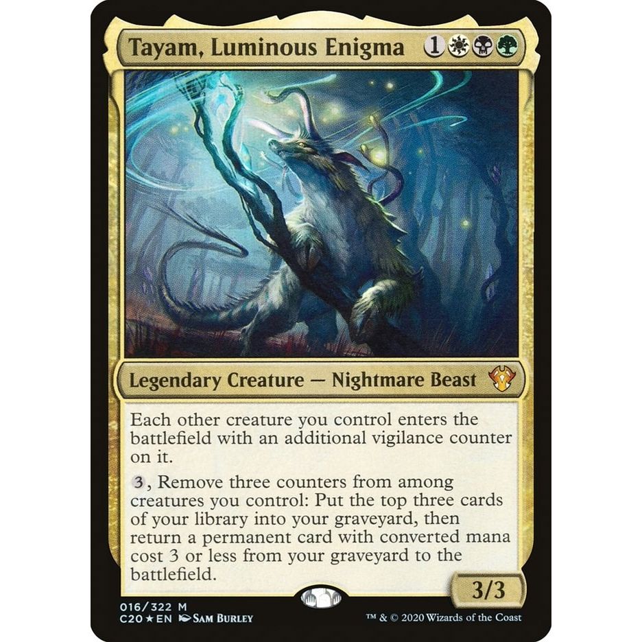 Image for Tayam, Luminous Enigma (16) (C20) - Magic: The Gathering