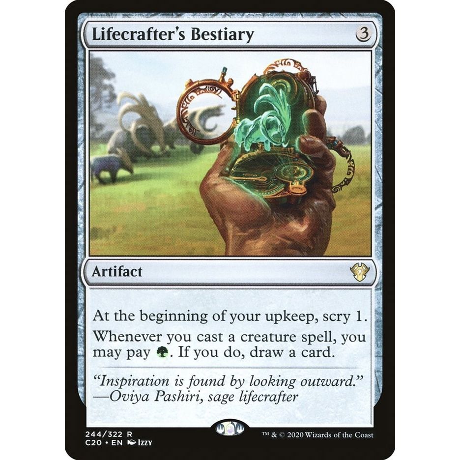 Image for Lifecrafter's Bestiary (244) (C20) - Magic: The Gathering