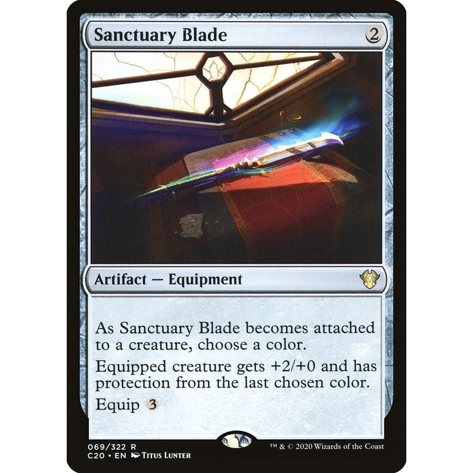 Image for Sanctuary Blade (69) (C20) - Magic: The Gathering