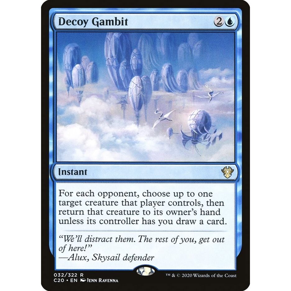 Image for Decoy Gambit (32) (C20) - Magic: The Gathering
