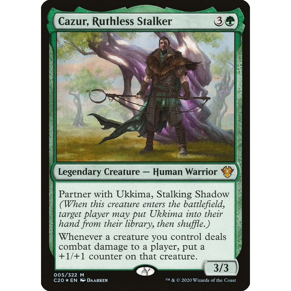 Image for Cazur, Ruthless Stalker (5) (C20) - Magic: The Gathering