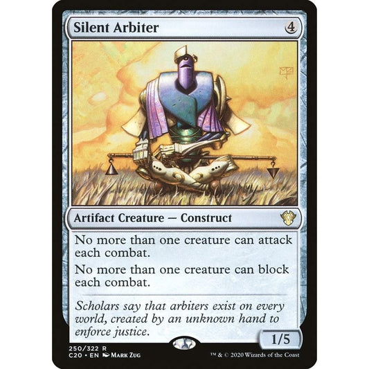 Image for Silent Arbiter (250) (C20) - Magic: The Gathering