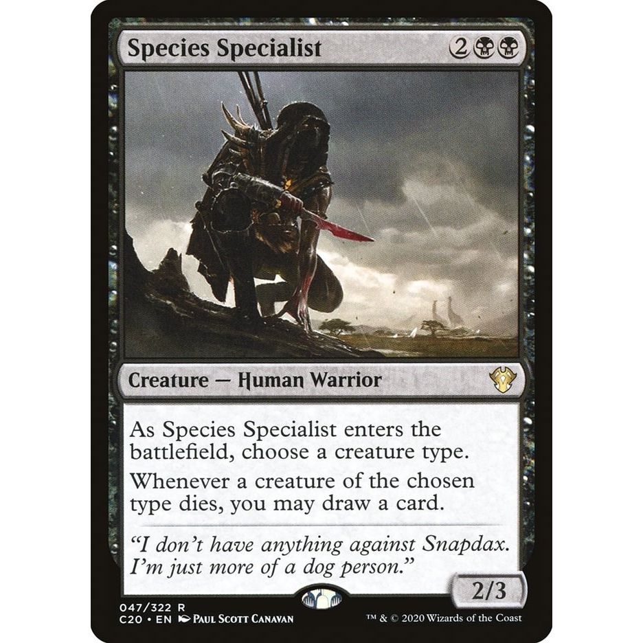 Image for Species Specialist (47) (C20) - Magic: The Gathering