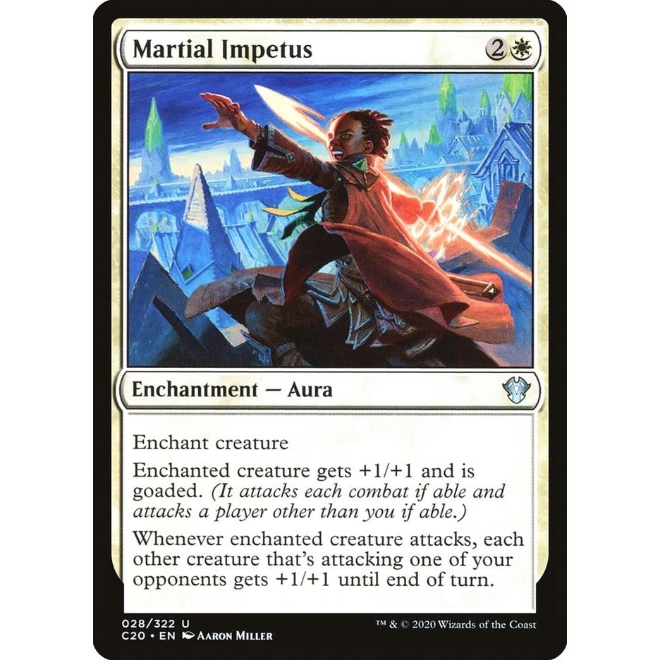 Image for Martial Impetus (28) (C20) - Magic: The Gathering