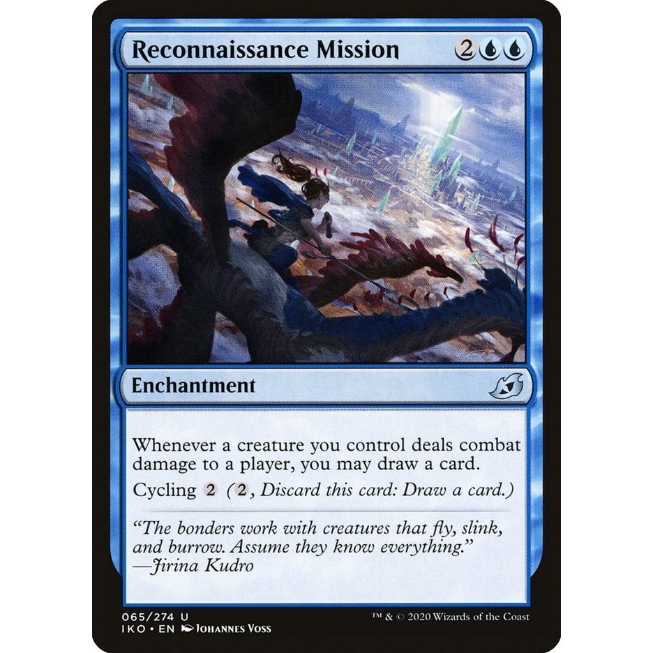 Image for Reconnaissance Mission (65) (IKO) - Magic: The Gathering