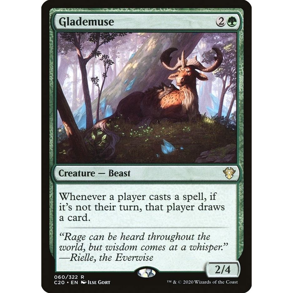 Image for Glademuse (60) (C20) - Magic: The Gathering