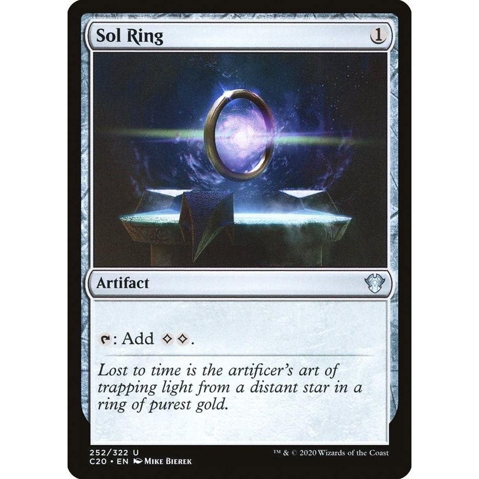 Image for Sol Ring (252) (C20) - Magic: The Gathering