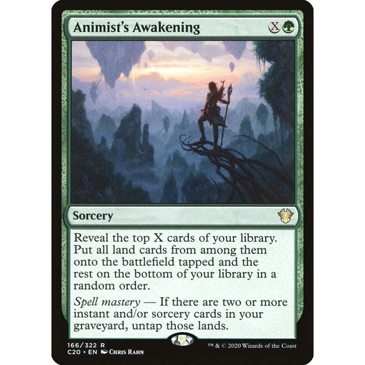 Image for Animist's Awakening (166) (C20) - Magic: The Gathering