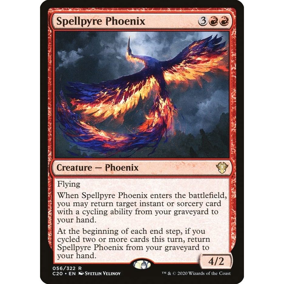 Image for Spellpyre Phoenix (56) (C20) - Magic: The Gathering