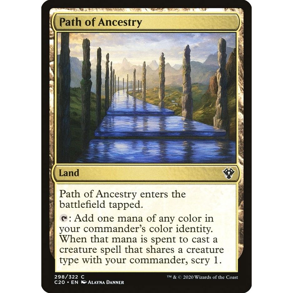 Image for Path of Ancestry (298) (C20) - Magic: The Gathering