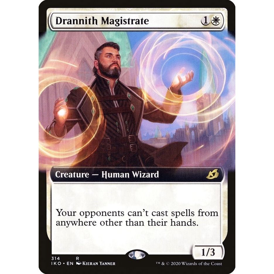 Image for Drannith Magistrate (Extended Art) (314) (IKO) - Magic: The Gathering