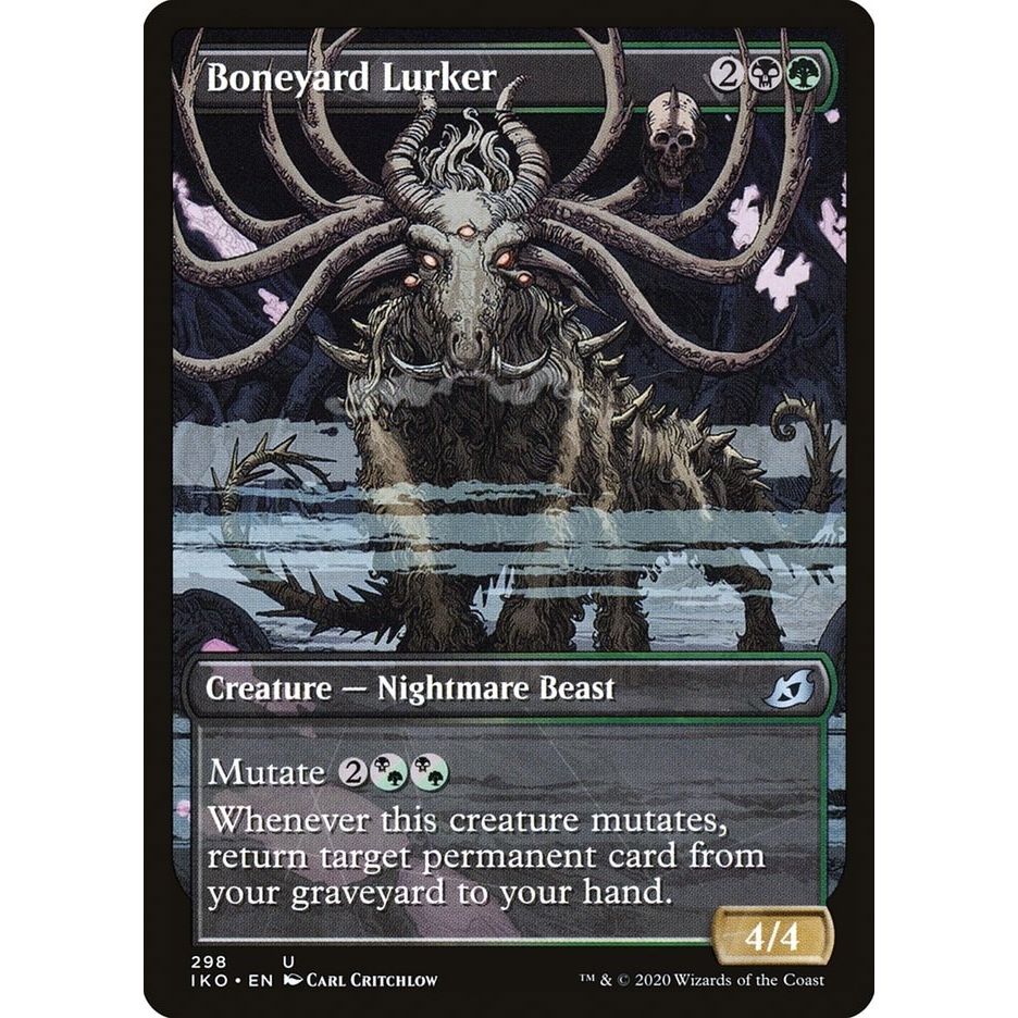 Image for Boneyard Lurker (Showcase) (298) (IKO) - Magic: The Gathering