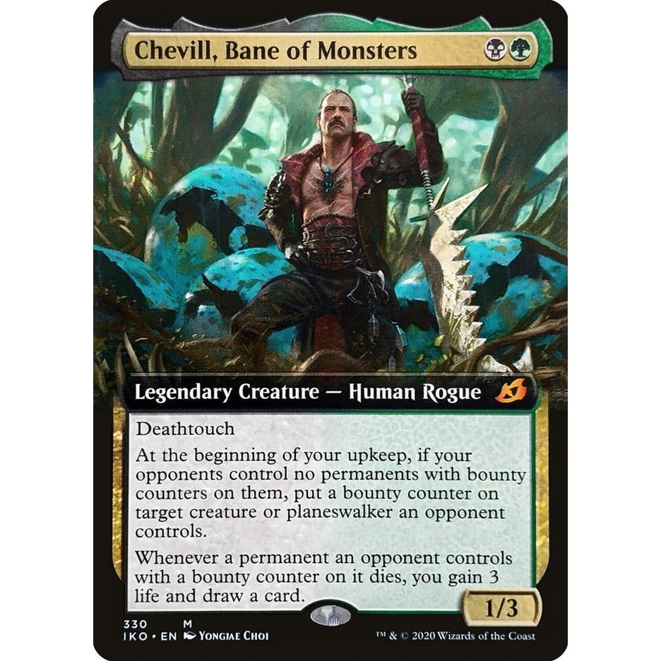 Image for Chevill, Bane of Monsters (Extended Art) (330) (IKO) - Magic: The Gathering