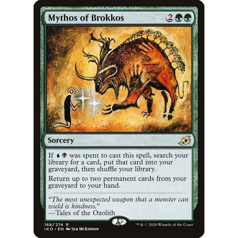 Image for Mythos of Brokkos (168) (IKO) - Magic: The Gathering