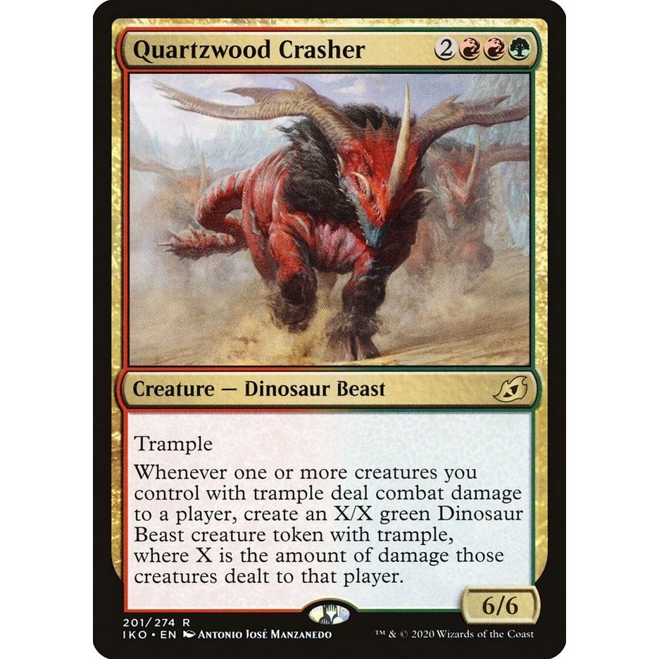 Image for Quartzwood Crasher (201) (IKO) - Magic: The Gathering