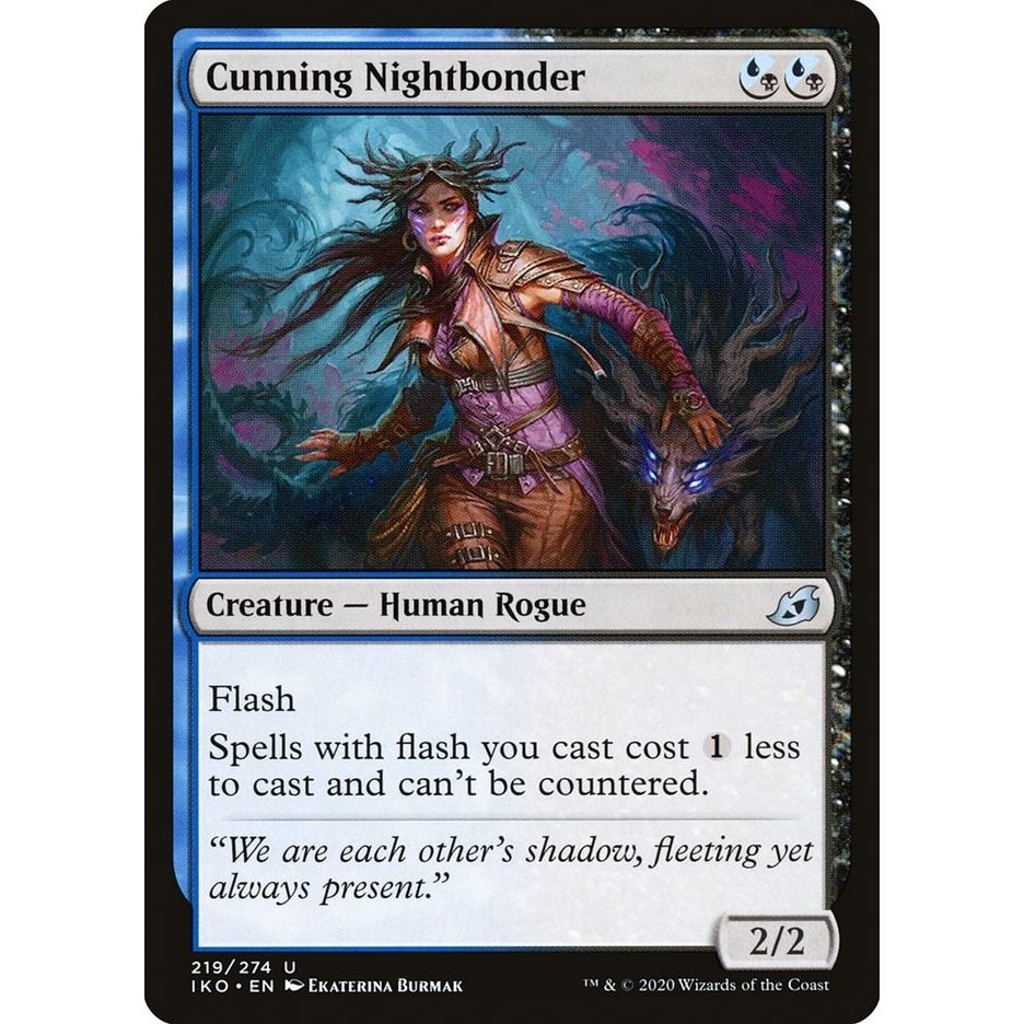 Image for Cunning Nightbonder (219) (IKO) - Magic: The Gathering