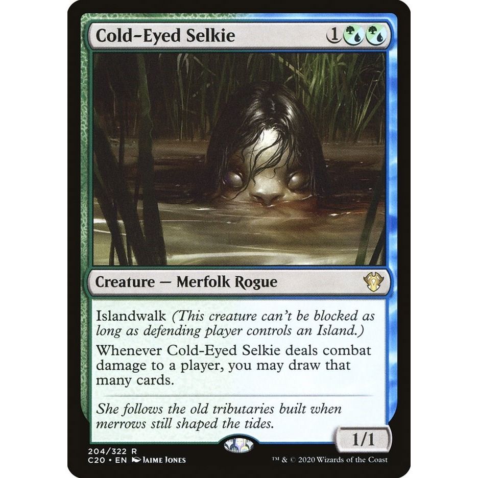 Image for Cold-Eyed Selkie (204) (C20) - Magic: The Gathering