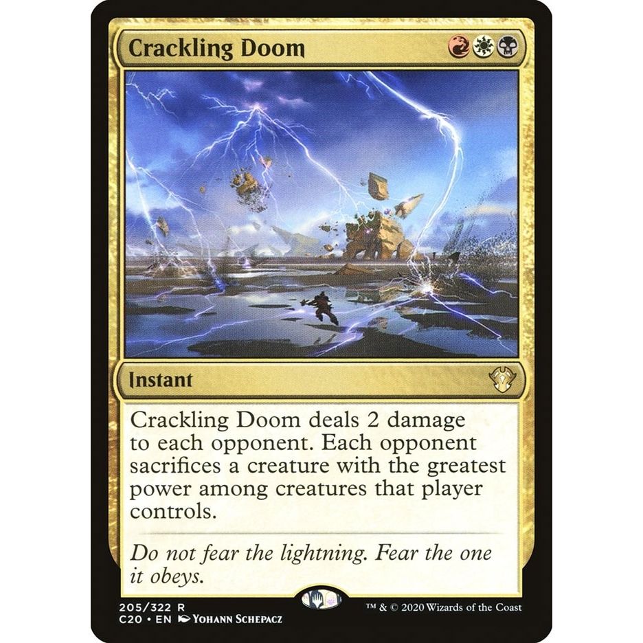 Image for Crackling Doom (205) (C20) - Magic: The Gathering