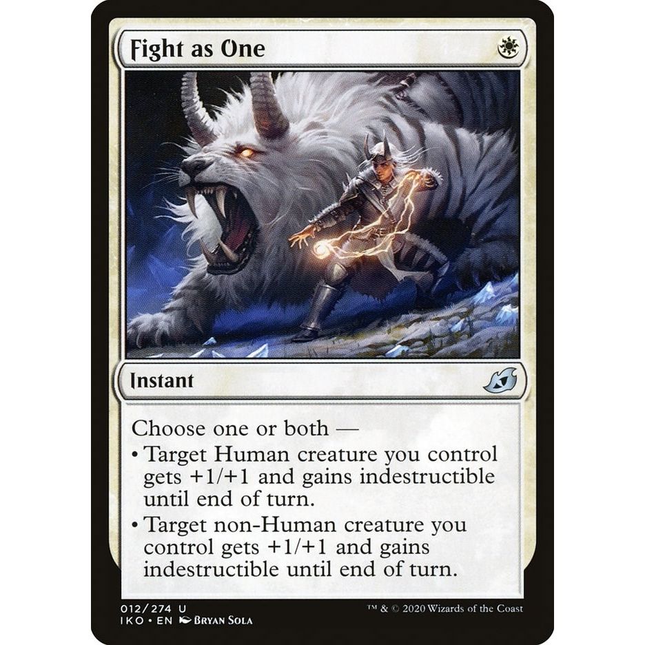Image for Fight as One (12) (IKO) - Magic: The Gathering