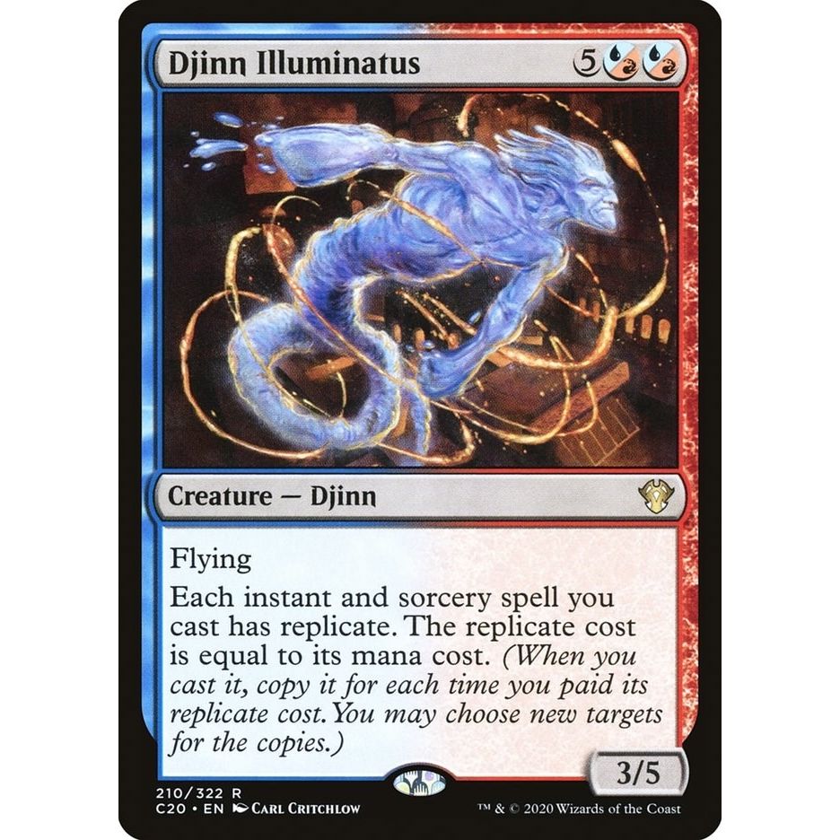 Image for Djinn Illuminatus (210) (C20) - Magic: The Gathering