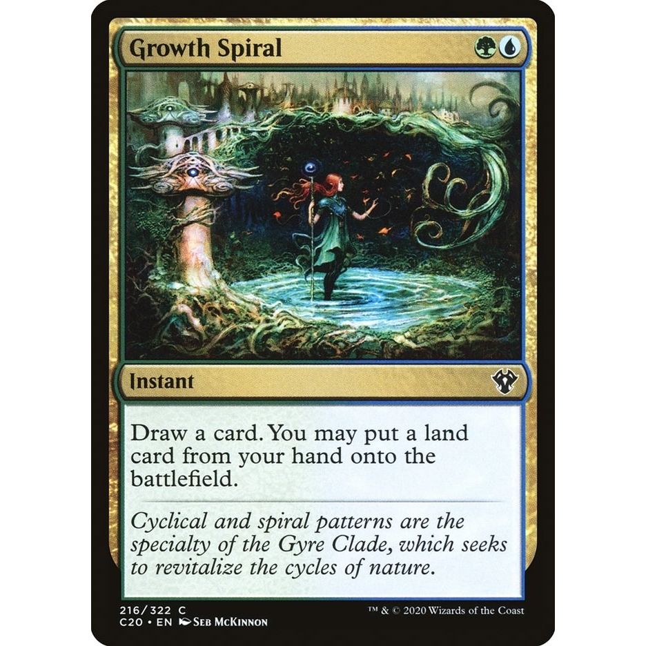 Image for Growth Spiral (216) (C20) - Magic: The Gathering