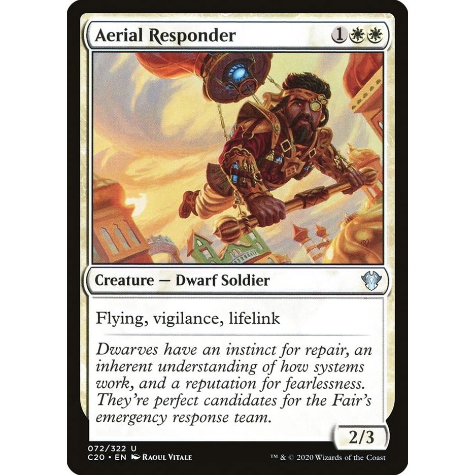 Image for Aerial Responder (72) (C20) - Magic: The Gathering