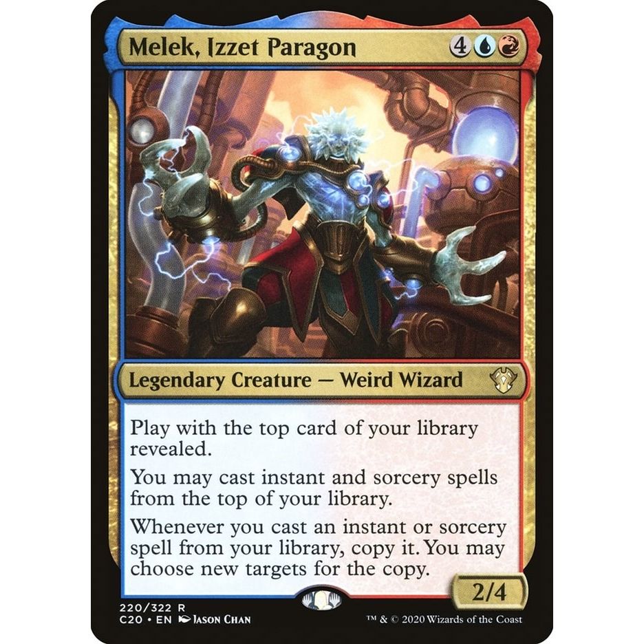 Image for Melek, Izzet Paragon (220) (C20) - Magic: The Gathering