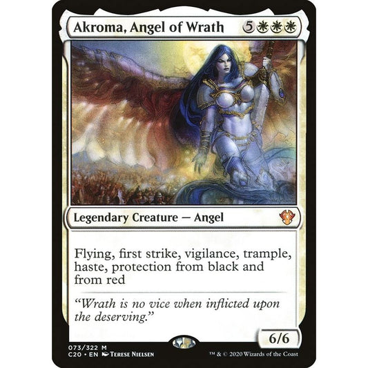 Image for Akroma, Angel of Wrath (73) (C20) - Magic: The Gathering