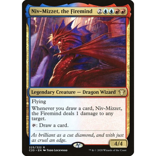 Image for Niv-Mizzet, the Firemind (225) (C20) - Magic: The Gathering