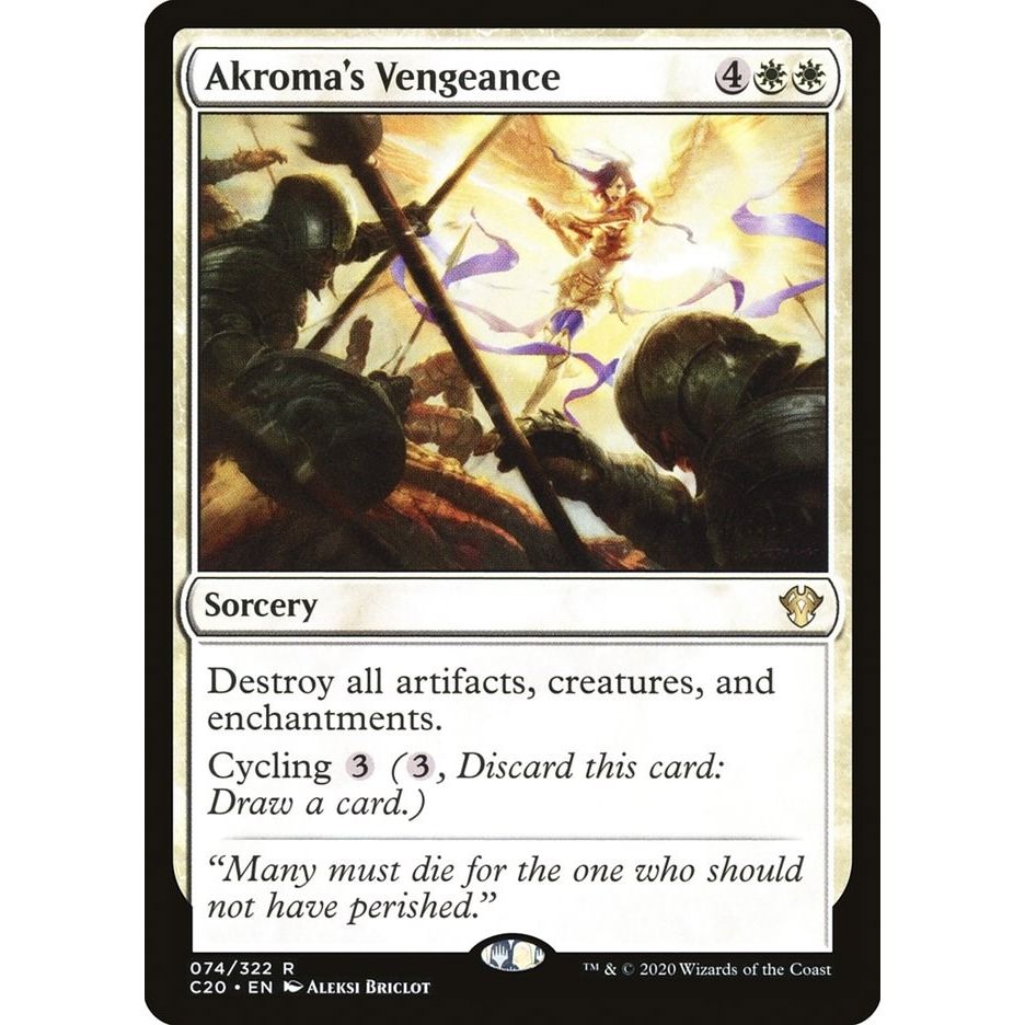 Image for Akroma's Vengeance (74) (C20) - Magic: The Gathering