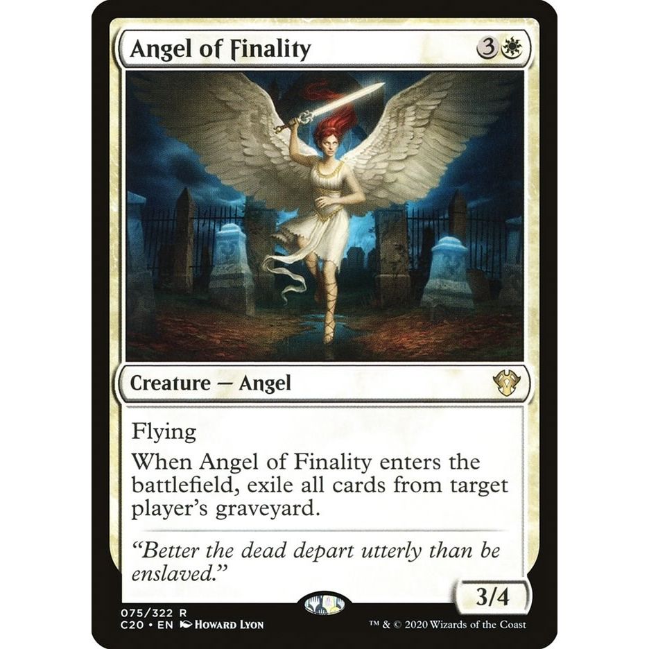 Image for Angel of Finality (75) (C20) - Magic: The Gathering