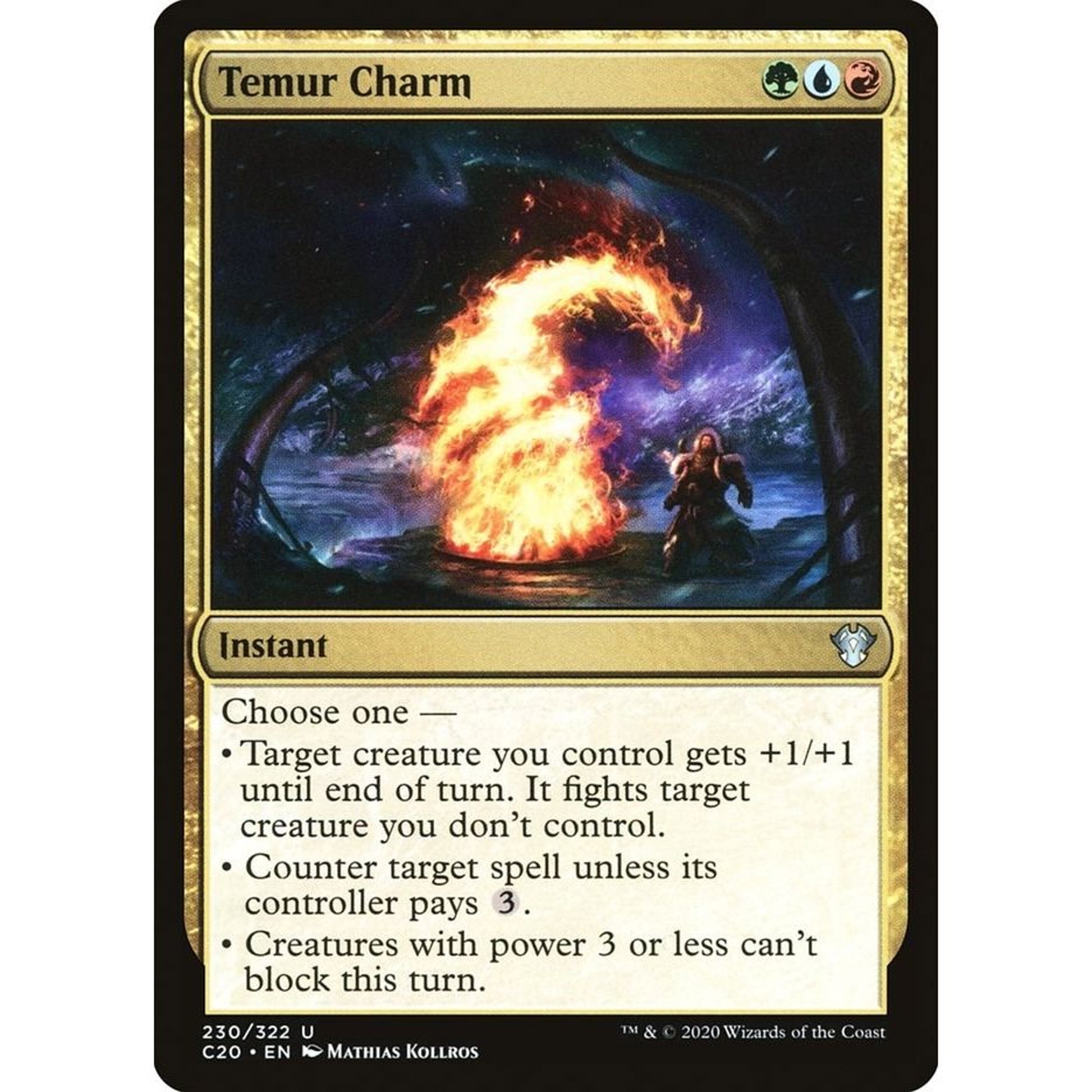 Image for Temur Charm (230) (C20) - Magic: The Gathering