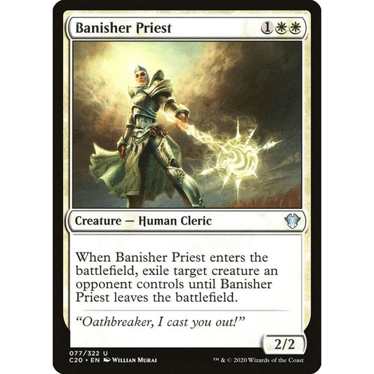 Image for Banisher Priest (77) (C20) - Magic: The Gathering
