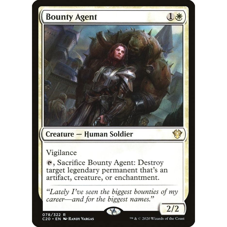 Image for Bounty Agent (78) (C20) - Magic: The Gathering