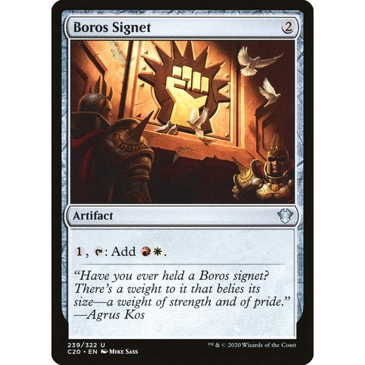 Image for Boros Signet (239) (C20) - Magic: The Gathering